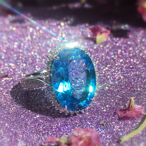 Aquamarinl Ring