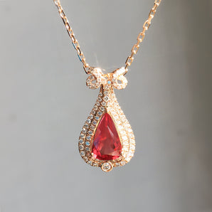 Colored Gemstone Jewelry Pendant