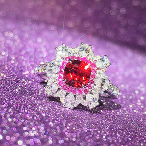 Colored Gemstone Jewelry Ring