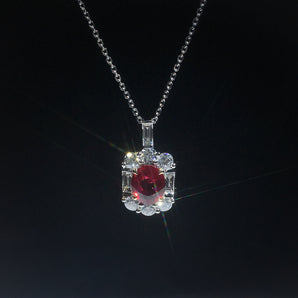 Colored Gemstone Jewelry Pendant