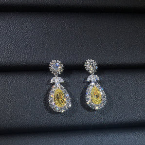 Fancy Diamond Jewelry Earrings