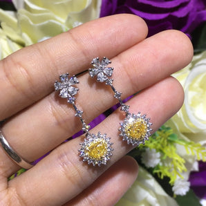 Fancy Diamond Jewelry Earrings