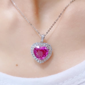 Colored Gemstone Jewelry Pendant