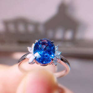 Colored Gemstone Jewelry Ring