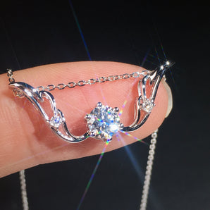 White Diamond Pendant