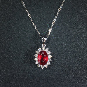 Colored Gemstone Jewelry Pendant