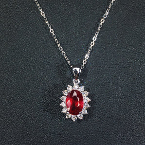 Colored Gemstone Jewelry Pendant