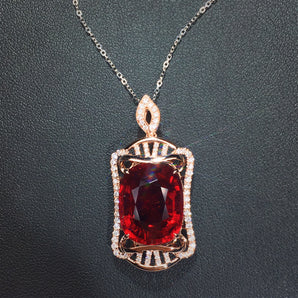 Colored Gemstone Jewelry Pendant