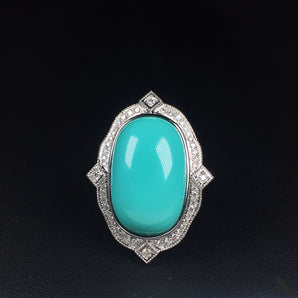 Colored Gemstone Jewelry Ring